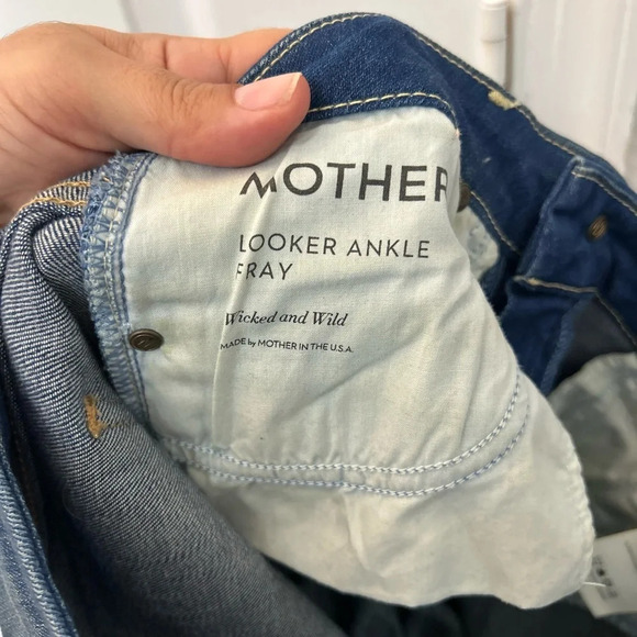! MOTHER - Looker Ankle Fray - Wicked and Wild Size 27 - Picture 7 of 8